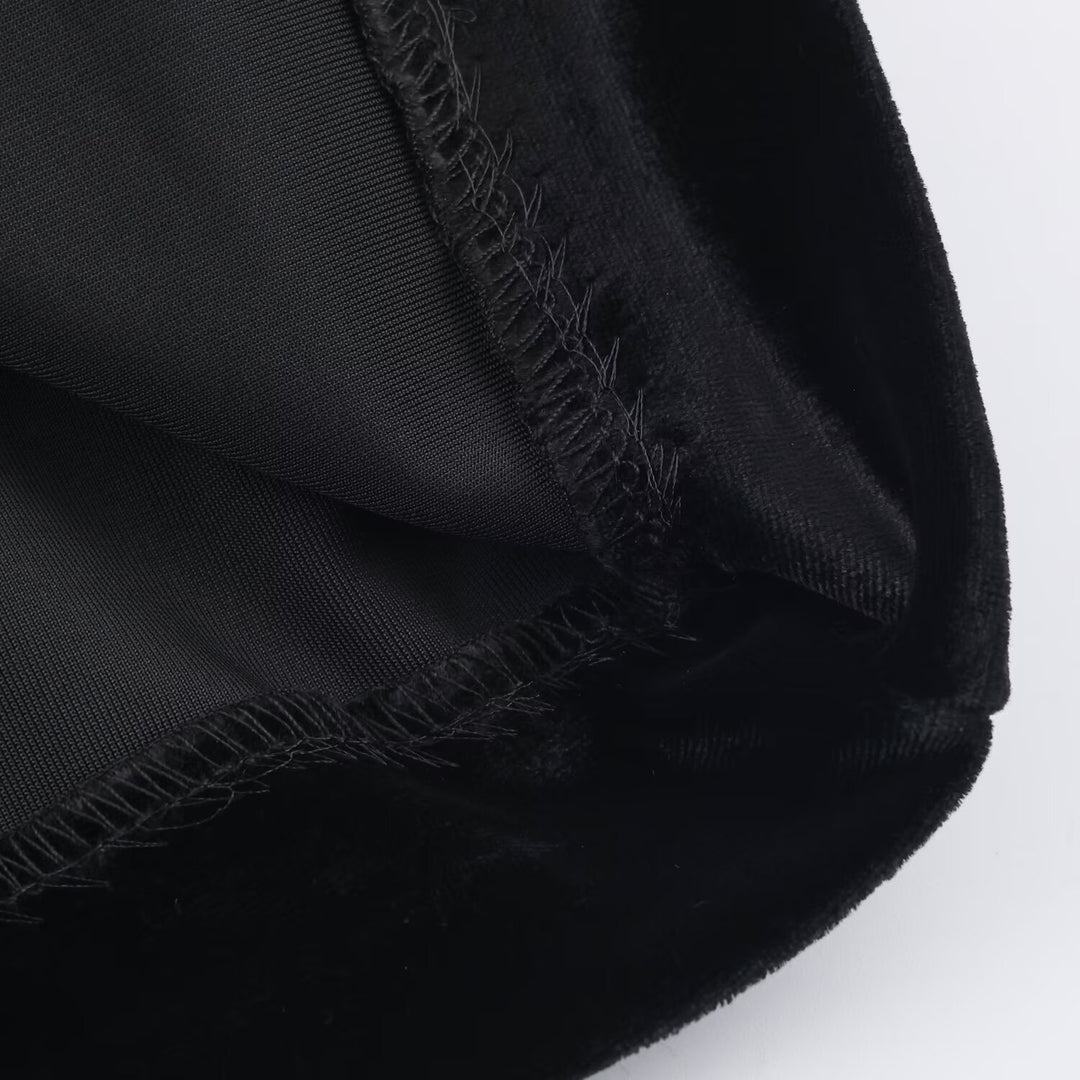 Damen Minikleid mit Rollkragen, langem Arm und seitlicher Drapé-Schleife Shop Nory
