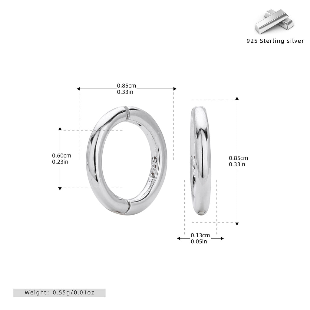 Damen Creolen aus hochwertigem 925 Sterlingsilber Shop Nory