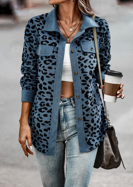 Damen lässige und modische Karo-Jacke