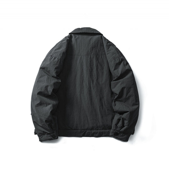 Herren Leichte Oversize-Fieldjacke im Workwear-Stil mit Hemdkragen und Knopfverschluss Shop Nory