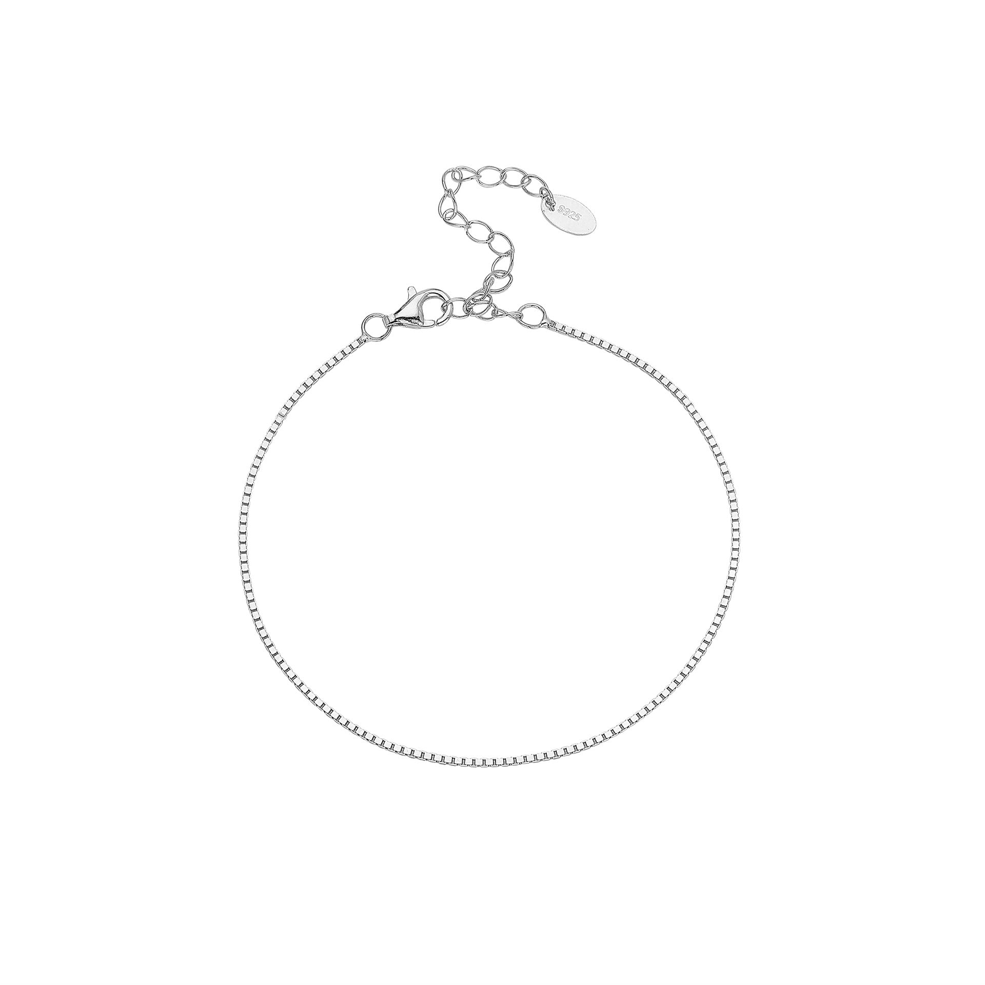 Damen Armband mit anpassbarem Verschluss aus hochwertigem 925 Sterlingsilber Shop Nory