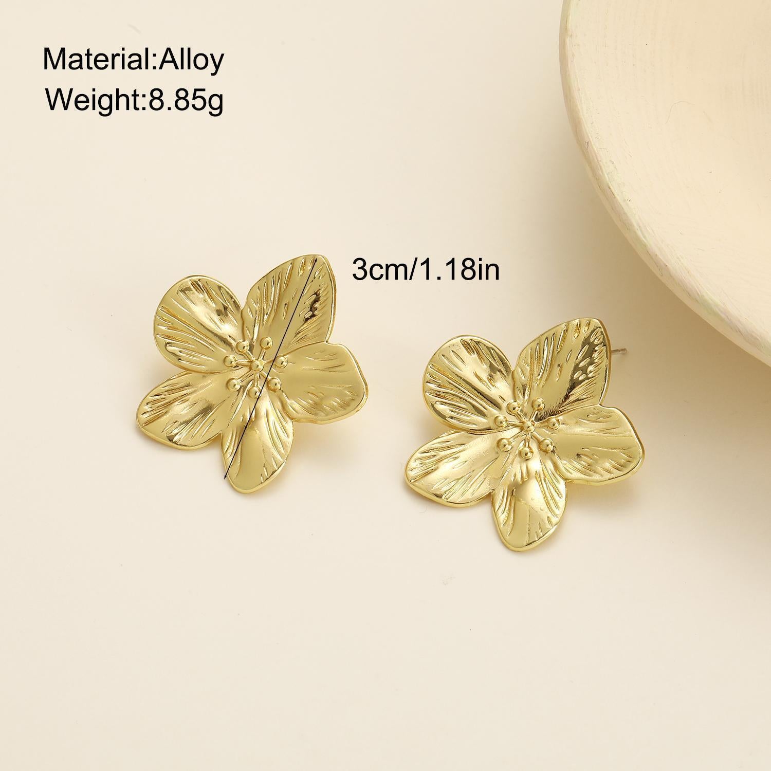Damen Ohrringe im eleganten floralen Design Shop Nory