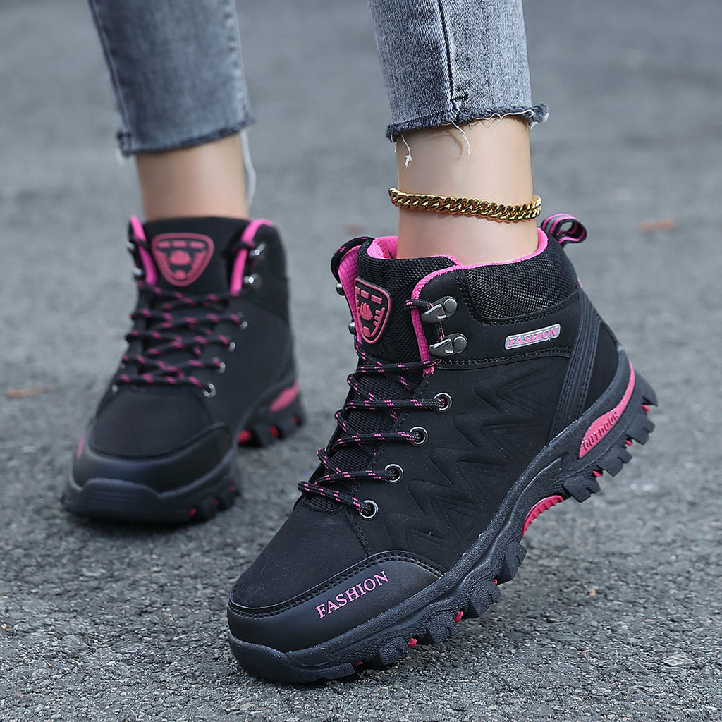Damen Multifunktionale Wanderschuhe mit grober Profilsohle und wasserabweisendem Obermaterial Shopnory