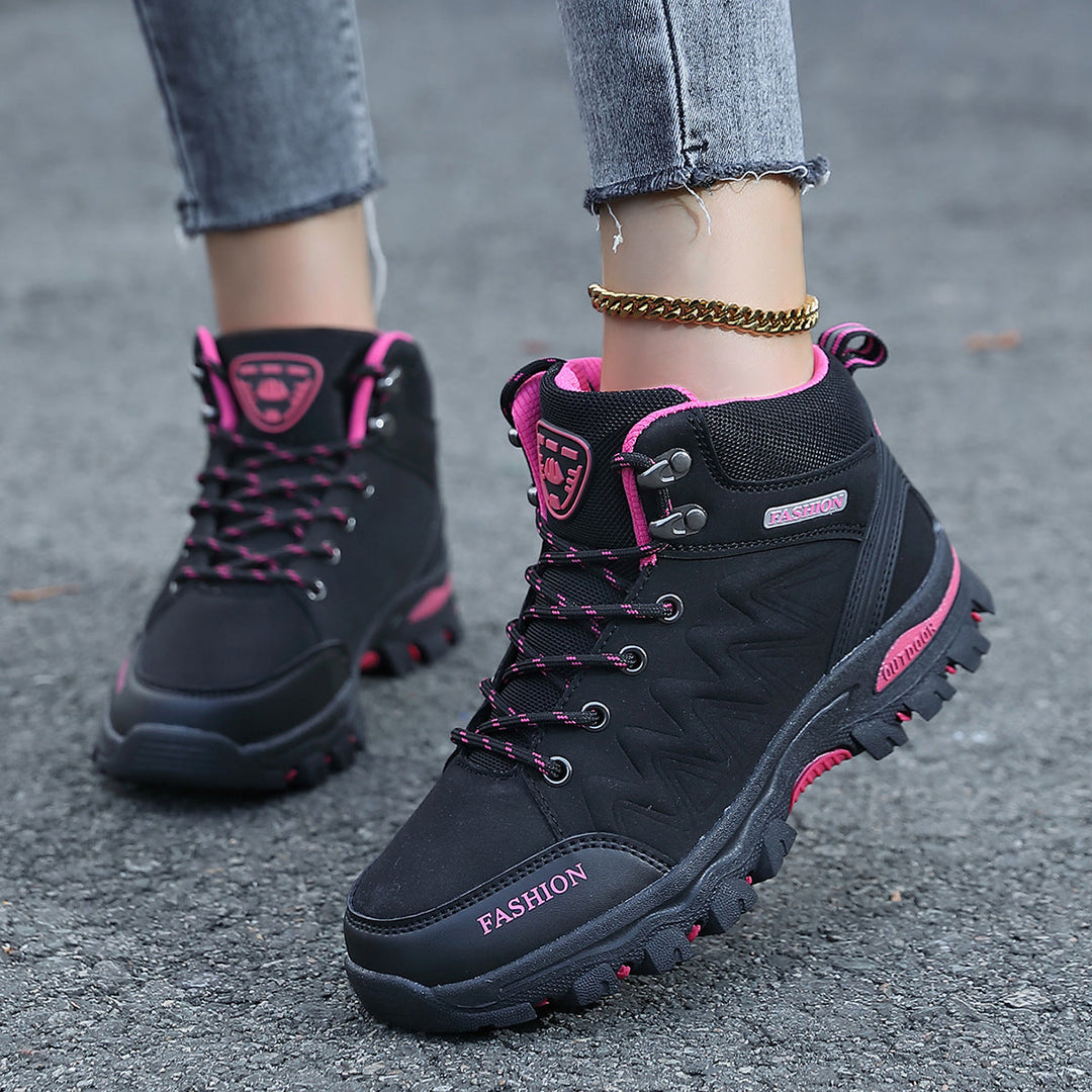 Damen Multifunktionale Wanderschuhe mit grober Profilsohle und wasserabweisendem Obermaterial Shopnory