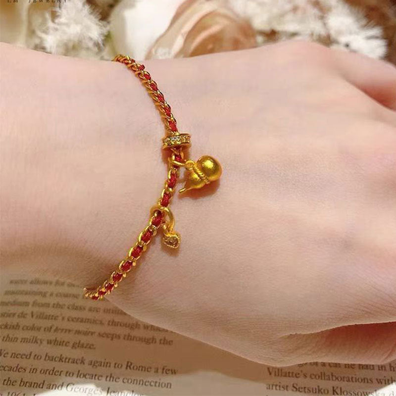 Damen Armband mit charmantem Anhänger und hochwertigem Ziergold Shop Nory