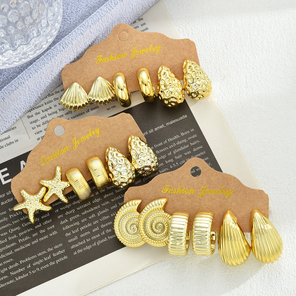 Damen Ohrring Set mit maritimen Motiven Shop Nory