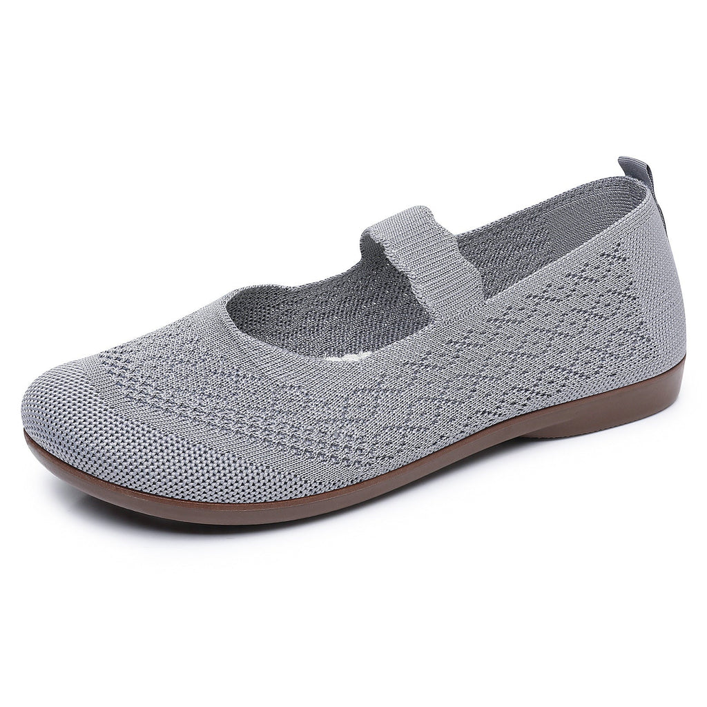 Damen Ballerinas mit rutschfester Sohle und atmungsaktivem Obermaterial
