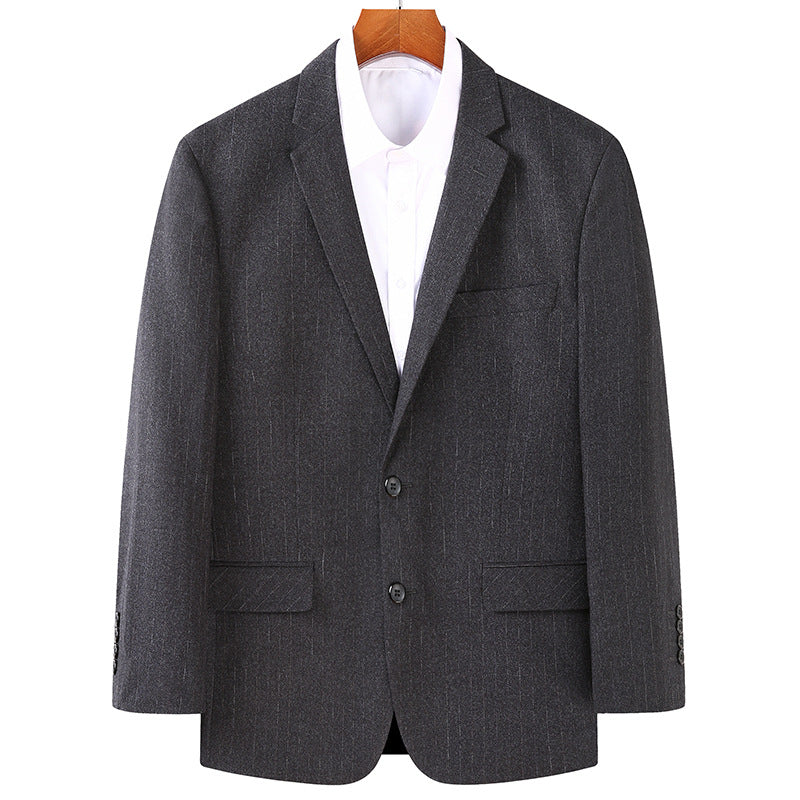 Herren Slim-Fit Business-Sakko mit Reverskragen und Zwei-Knopf-Verschluss Shop Nory