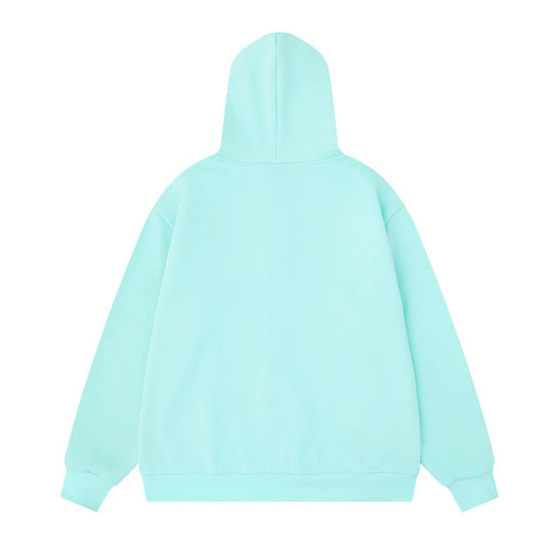 Damen Kapuzen-Sweatjacke mit gesticktem Dackel‑Motiv und gepunkteter Kapuzenfütterung Shop Nory