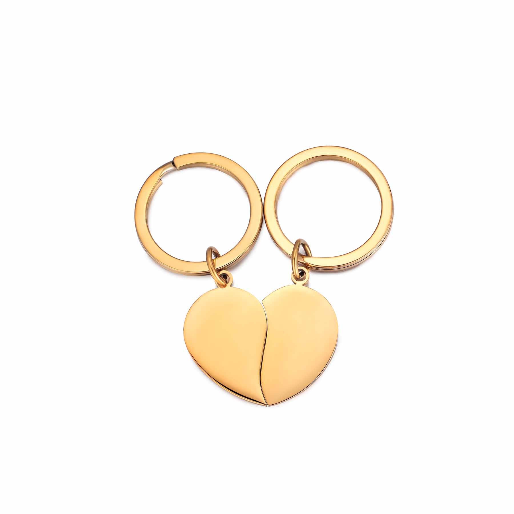 Damen Schlüsselanhänger mit herzförmigem Element Shop Nory