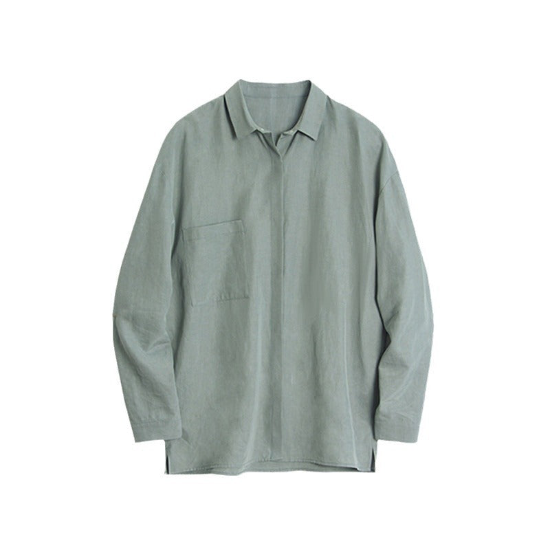 Herren Overshirt aus Baumwoll-Mix mit Brusttasche Shop Nory