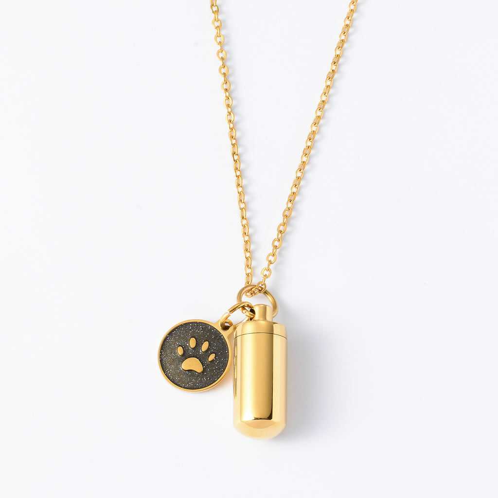 Damen Kette mit stilvollem Anhänger im Tiermotiv und personalisierbarem Medaillon Shop Nory
