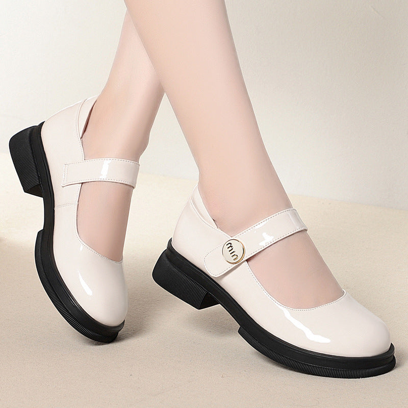 Damen Mary Jane Schuhe mit verstellbarem Riemen und rutschfester Sohle Shopnory