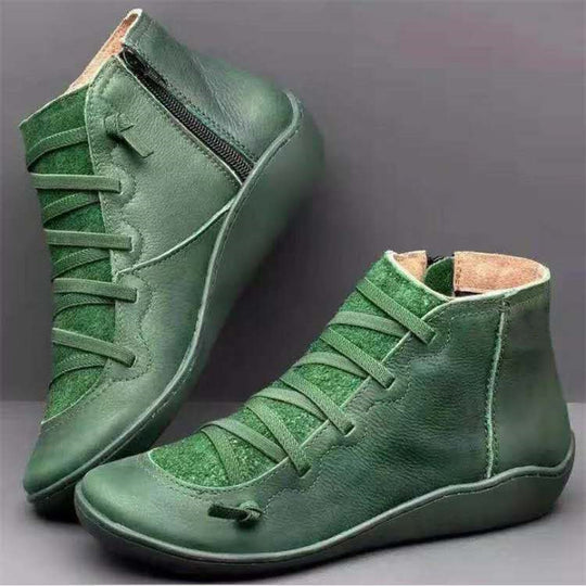 Damen Komfort-Ankleboot mit elastischer Schnürung und ergonomischer Komfortsohle Shop Nory