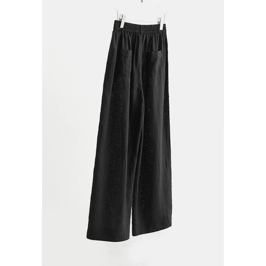 Damen Weit geschnittene Leinenhose Shop Nory