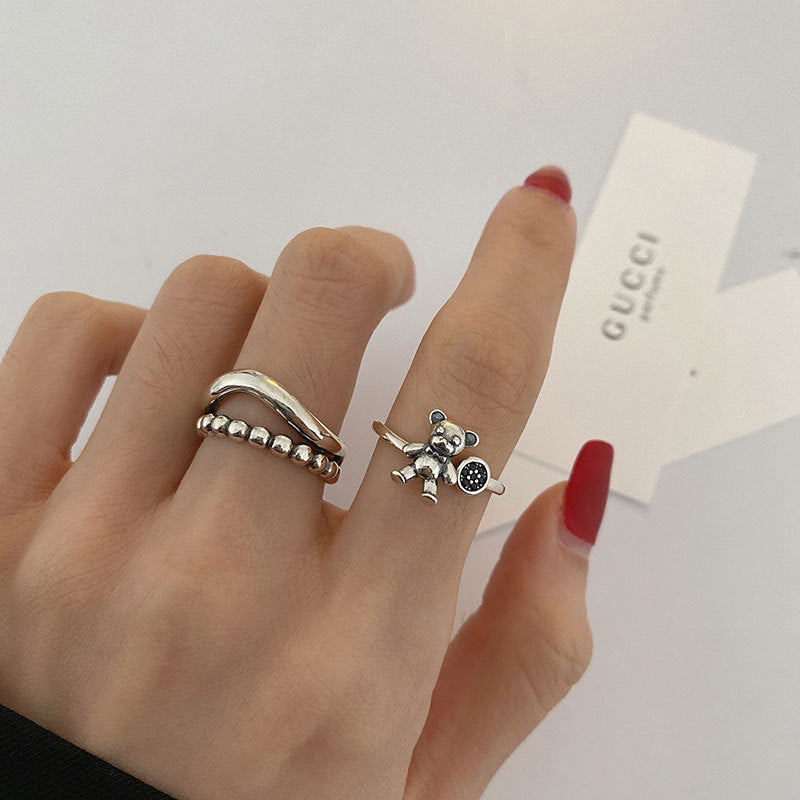 Damen Spiralring mit kreativen Designs Shop Nory