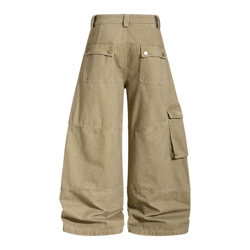 Damen Hochgeschnittene Baggy-Culotte mit Multi-Cargo-Taschen Shop Nory