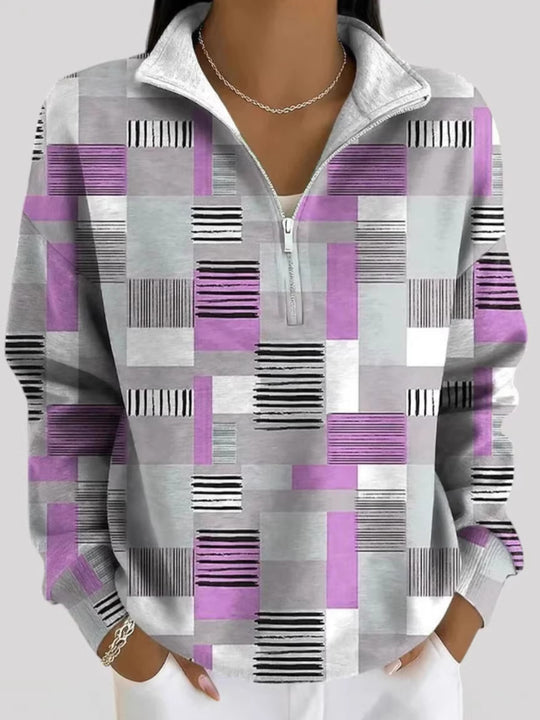 Damen Zip-Pullover