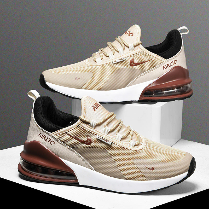 Herren Leichte Mesh-Sneaker mit sichtbarer Luftkissen-Dämpfung und sportlicher Laufsohle Shopy Nory