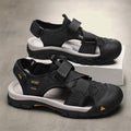 Herren Sportliche Outdoor-Sandalen mit verstellbarem Riemen und rutschfester Sohle