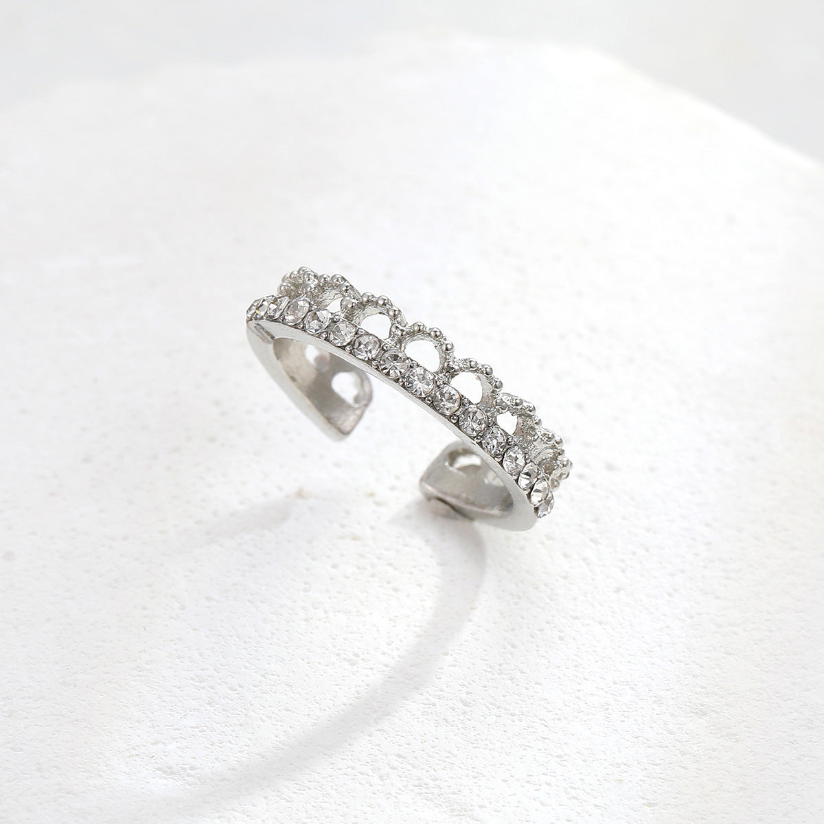 Damen Ring-Set mit funkelnden Zirkonia-Elementen Shop Nory