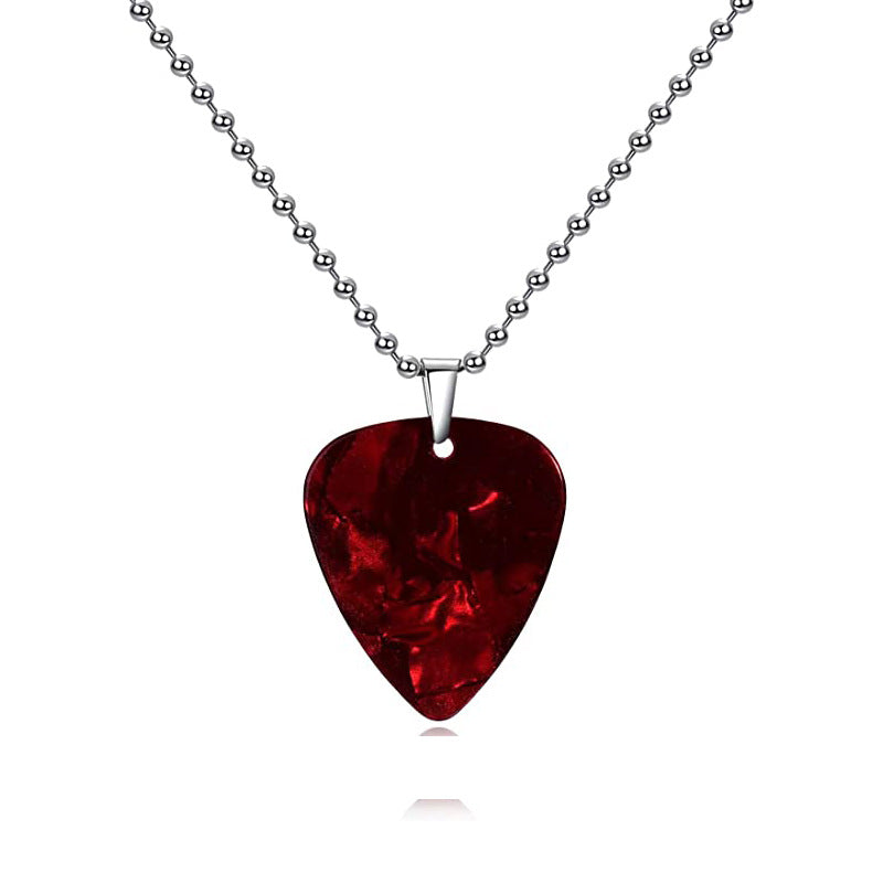 Damen Halskette mit Gitarrenpick-Anhänger Shop Nory
