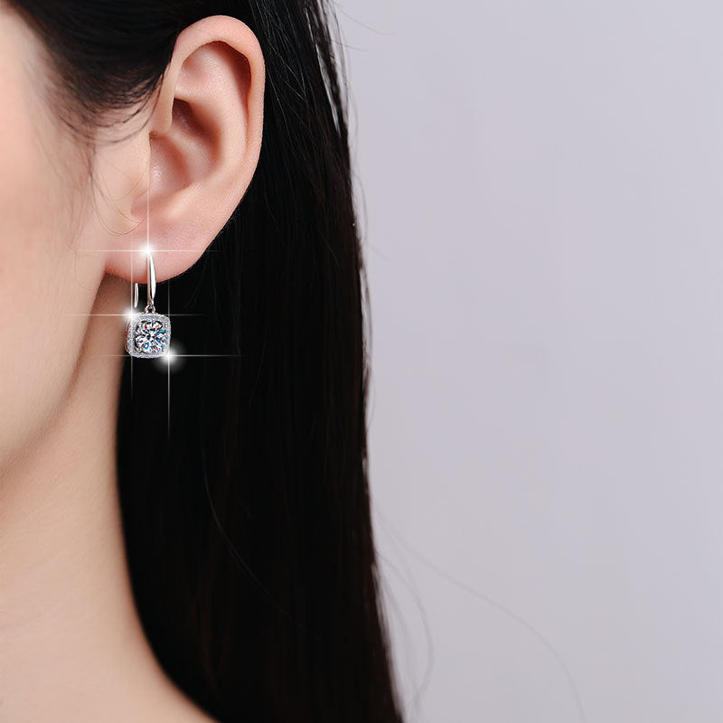 Damen Ohrringe mit funkelndem Kristall und elegantem Design Shop Nory