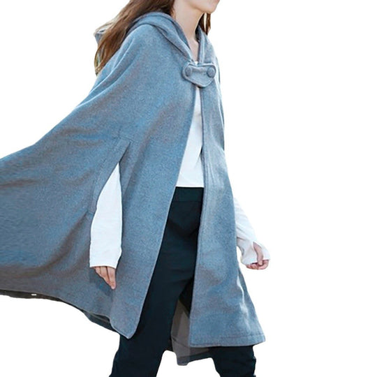 Damen Überwurf Poncho