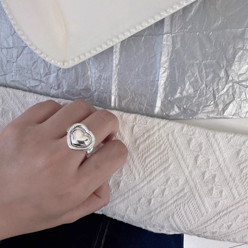 Damen Offener Ring mit verspieltem Design und kunstvoller Struktur Shop Nory