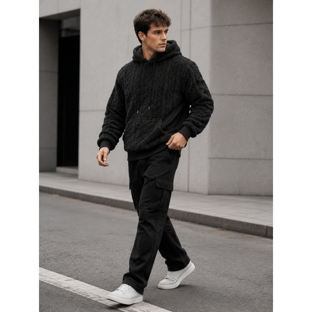 Herren Gemütlicher Kapuzenpullover Shop Nory