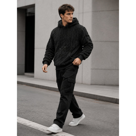 Herren Gemütlicher Kapuzenpullover Shop Nory