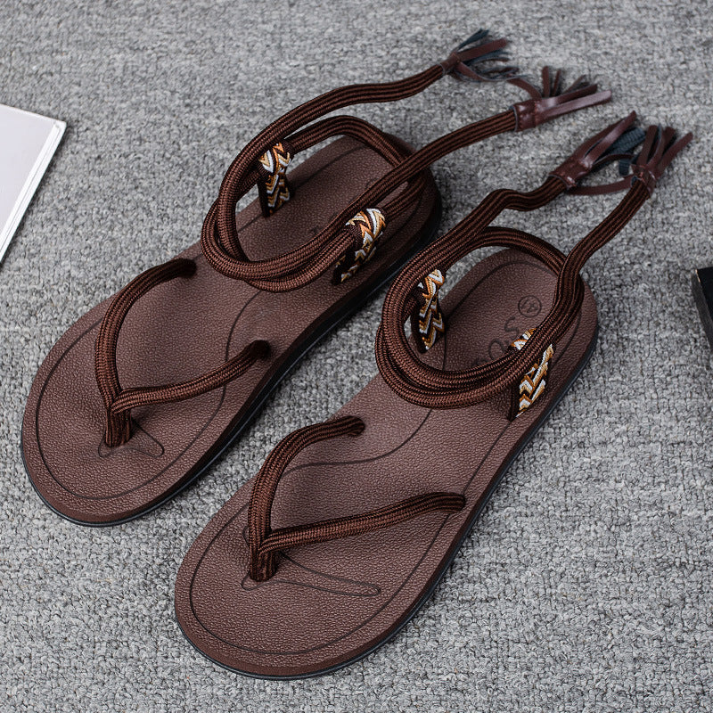 Damen multifunktionale Freizeitsandalen mit verstellbarem Riemensystem und rutschfester Sohle Shopnory