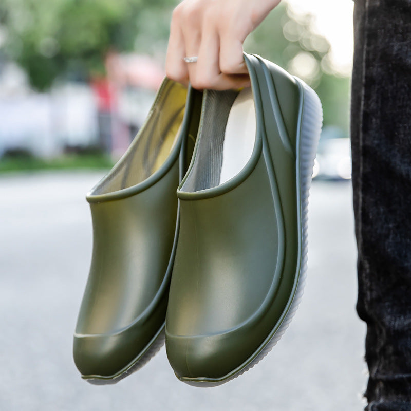 Unisex Wasserdichte Schlupf-Clogs mit stoßdämpfender EVA-Sohle und ergonomischer Fußmulde Shop Nory