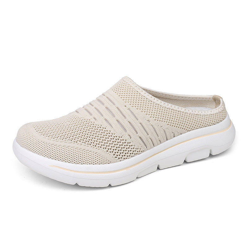 Damen Atmungsaktive Slipper aus flexiblem Mesh