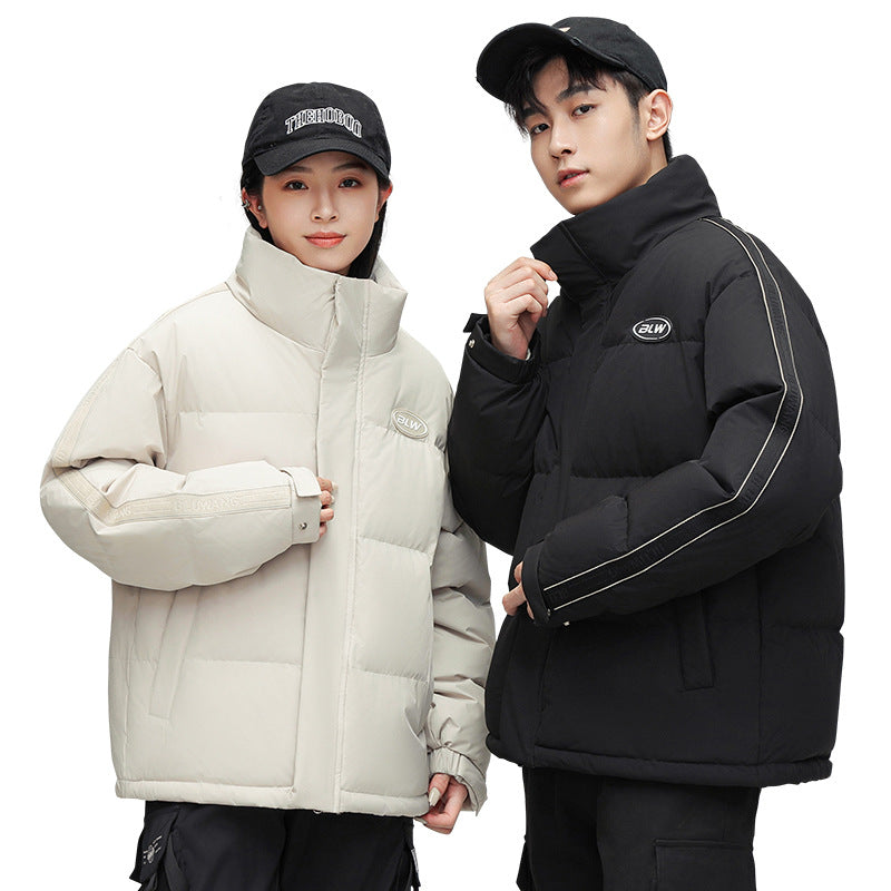 Herren Winterpufferjacke mit hohem Kragen Shop Nory