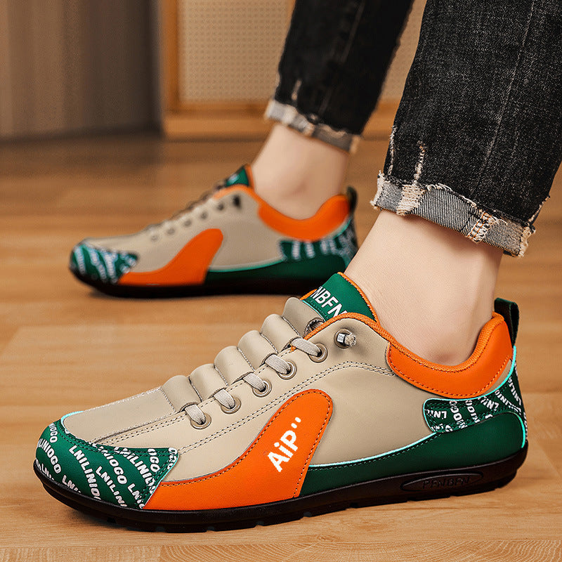 Herren Sneakers mit atmungsaktivem Obermaterial und rutschfester Sohle