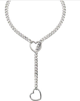 Damen auffällige Kette mit Herzanhängern und charakteristischem Design Shop Nory
