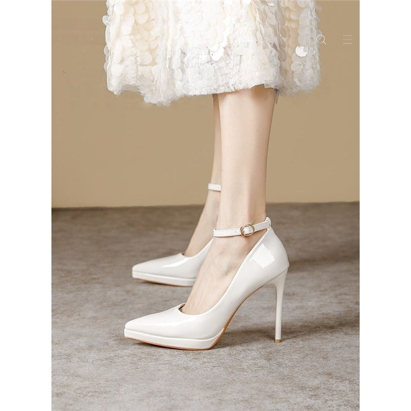 Damen spitze High Heel Pumps Shopnory