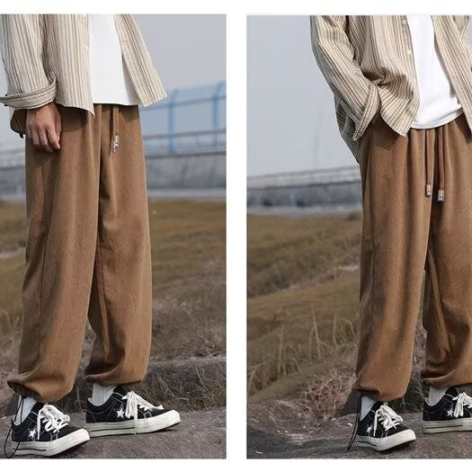 Herren Bequeme Waffelstruktur Jogginghose Shop Nory