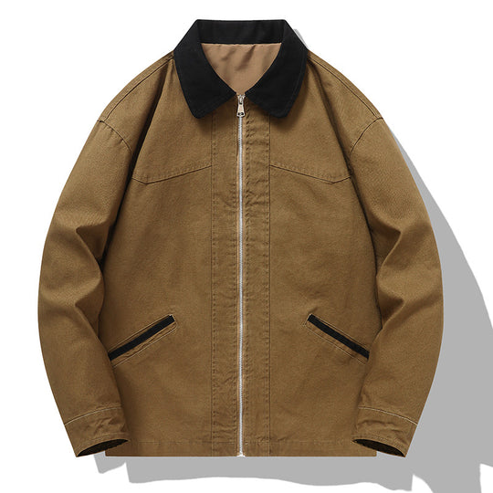 Herren Lässige Freizeitjacke mit hohem Kragen Shop Nory