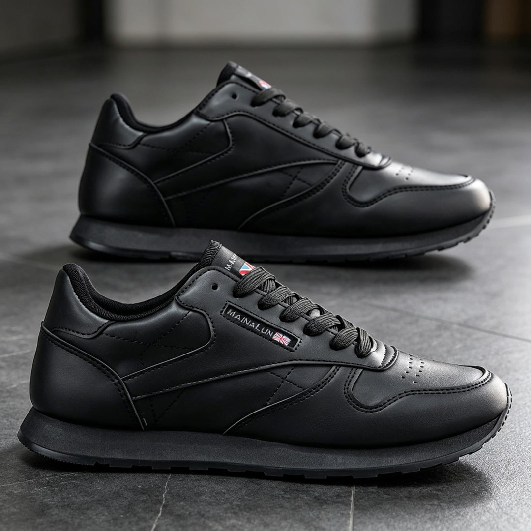 Herren Sportliche Freizeitsneaker aus Leder Shop Nory