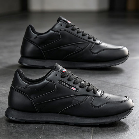Herren Sportliche Freizeitsneaker aus Leder Shop Nory