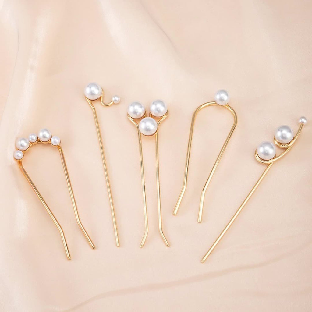 Damen Haarschmuck mit elegantem Perlenbesatz Shop Nory