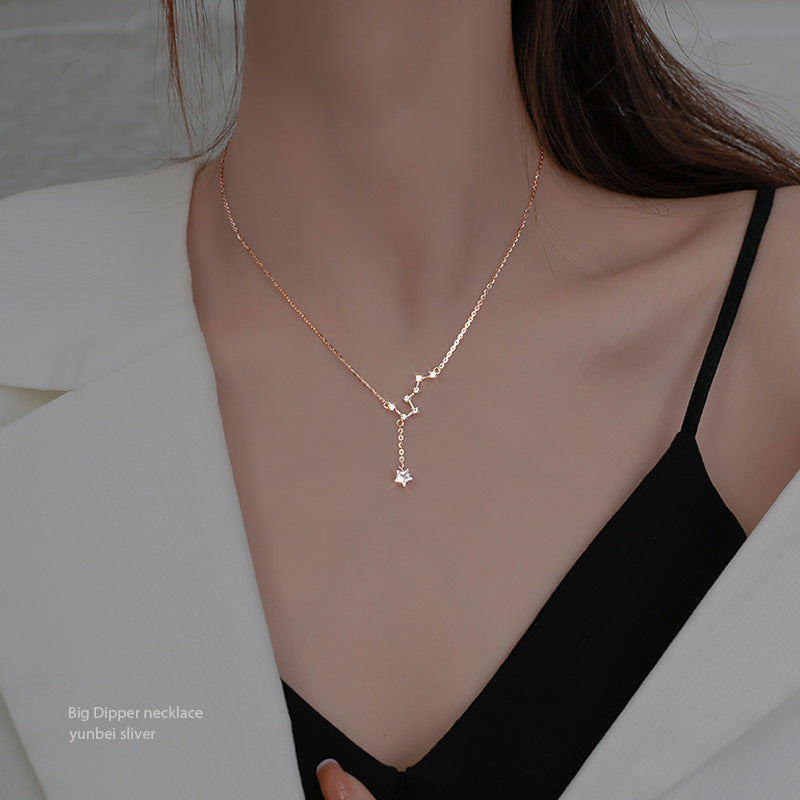 Damen Halskette mit funkelndem Sternenmotiv und hochwertiger Verarbeitung Shop Nory