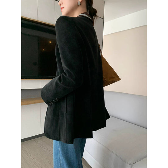 Damen Modischer Blazer mit strukturiertem Design Shop Nory
