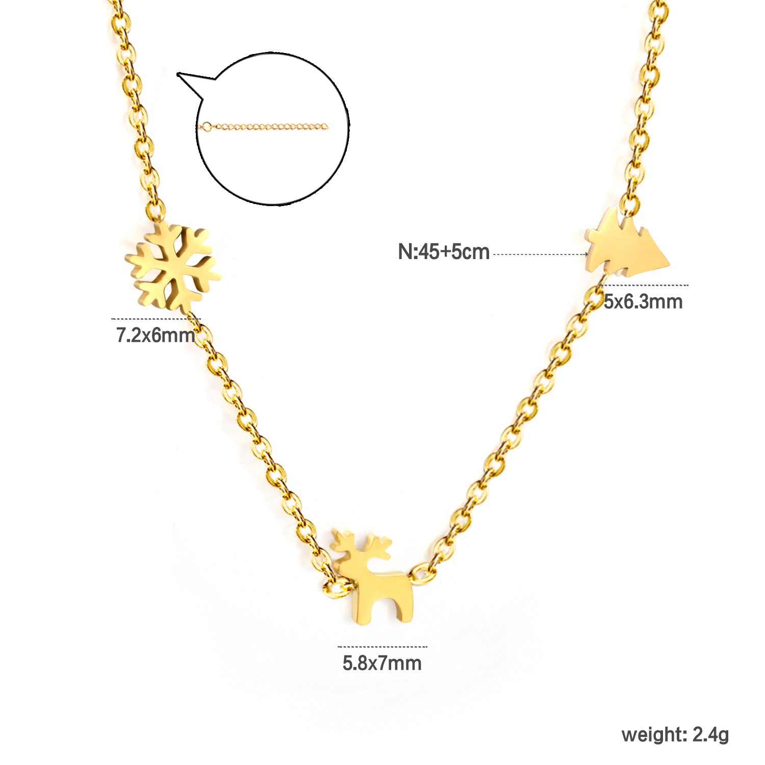 Damen Hängende Ohrringe mit Schneeflockenmotiv Shop Nory