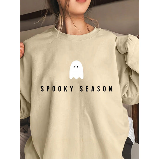 Unisex kuscheliges Baumwoll-Sweatshirt mit niedlichem Bären-Print und Rundhalsausschnitt Shop Nory