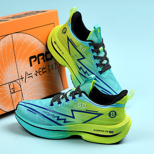 Unisex Performance-Laufschuhe mit gradienter Mesh-Oberschicht und reaktiver Schaumzwischensohle Shopy Nory
