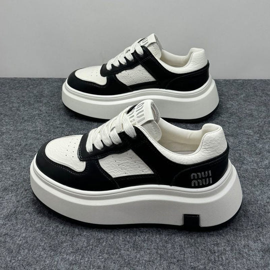 Damen komfortable Plateau-Sneaker mit innovativem Design Shopnory