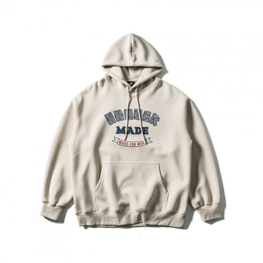 Unisex Oversize-Kapuzenpullover mit Kängurutasche und Logo-Print Shop Nory